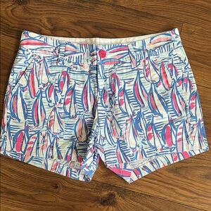 Nautical Print Lilly Pulitzer Women Shorts
